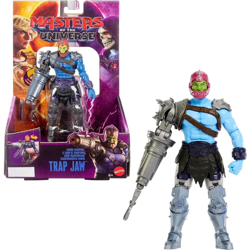 Boneco - Trap Jaw - Masters Of The Universe He-Man - MATTEL