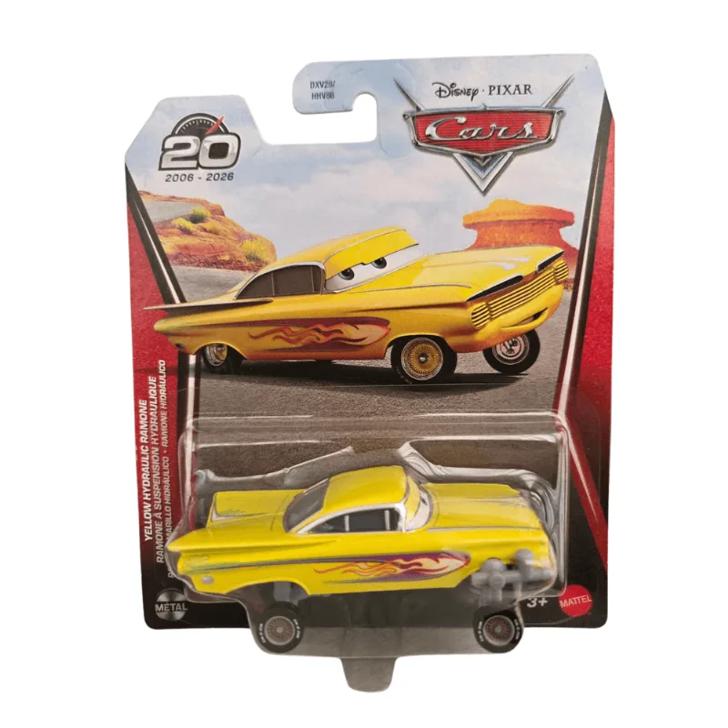Carrinho - Cars Disney Pixar - Yellow Hydraulic Ramone - MATTEL