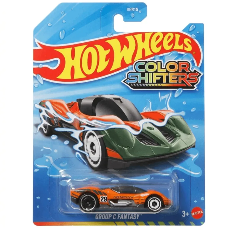 Hot Wheels - Veiculos Color Shifters - Group C Fantasy - MATTEL