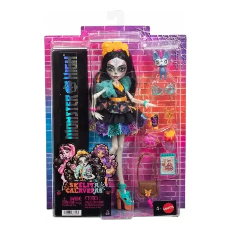 Boneca - Monster High - Skelita Calaveras - MATTEL