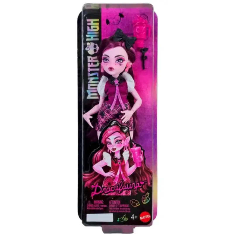 Boneca - Monster High - Look Monstruoso - Draculaura - MATTEL