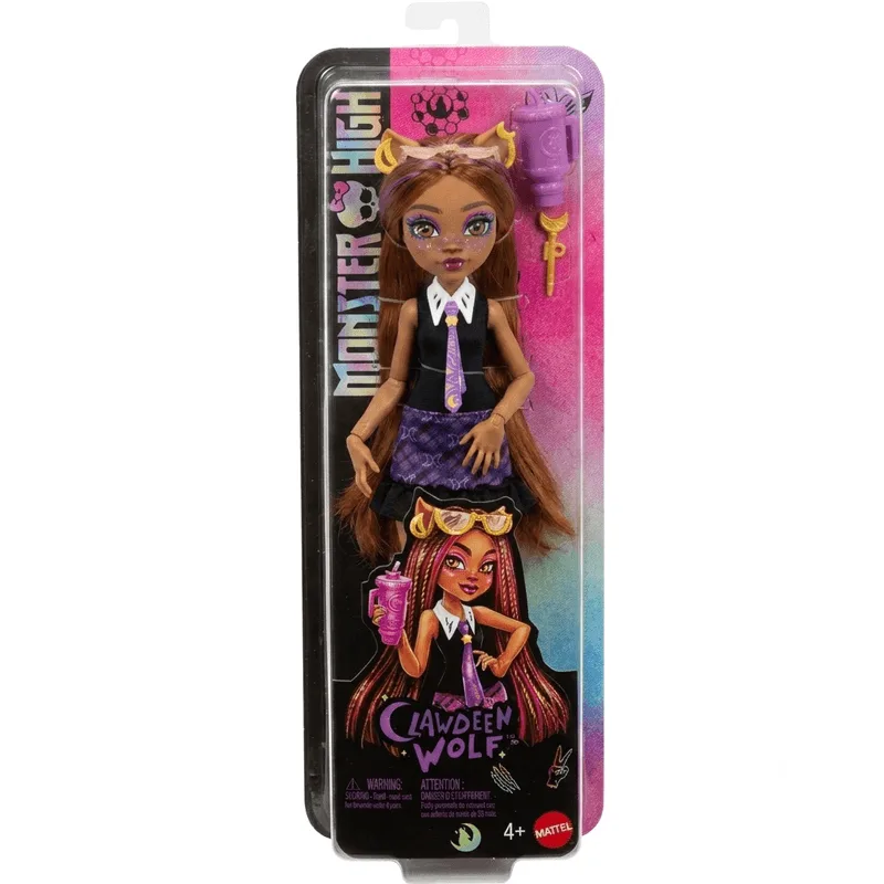 Boneca - Monster High - Look Monstruoso - Clawdeen Wolf - MATTEL
