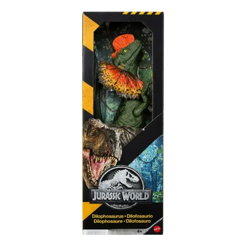 Boneco - Dinossauro Dilofosauro - Jurassic World - MATTEL