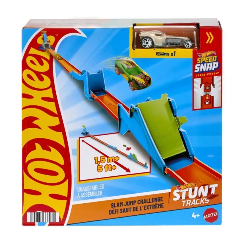 Pista - Hot Wheels - Stunt Tracks - Desafio do Salto MATTEL