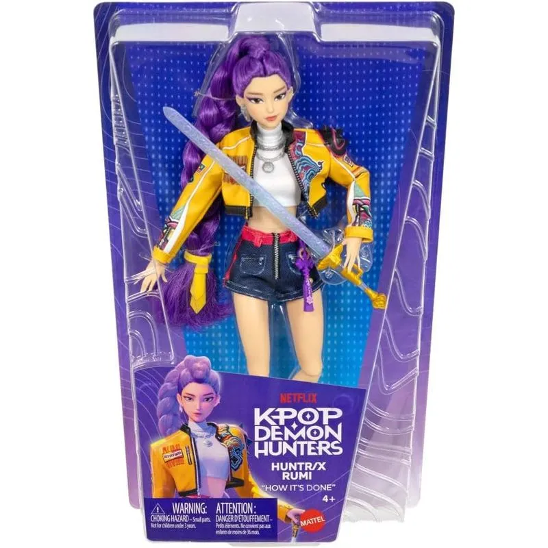 Boneca - Guerreiras do Kpop - Huntr X - Rumi - MATTEL