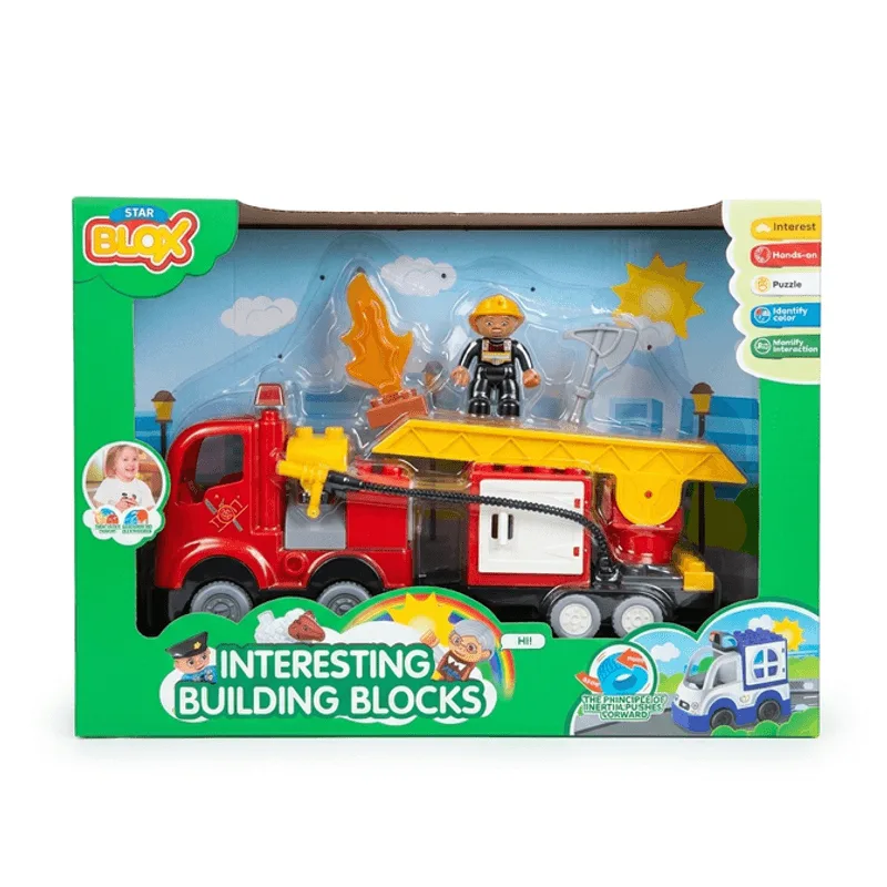 Bloco de Montar - Caminhao de Bombeiro - BBR