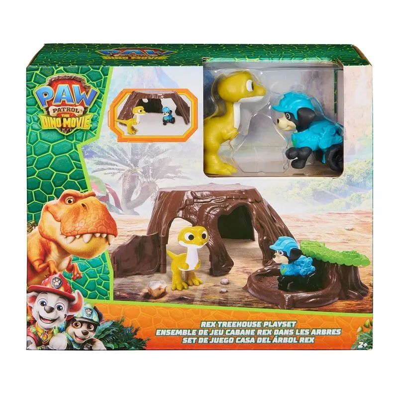 Playset - Patrulha Canina Dino Movie - Casa da Arvore do Rex - SUNNY BRINQUEDOS