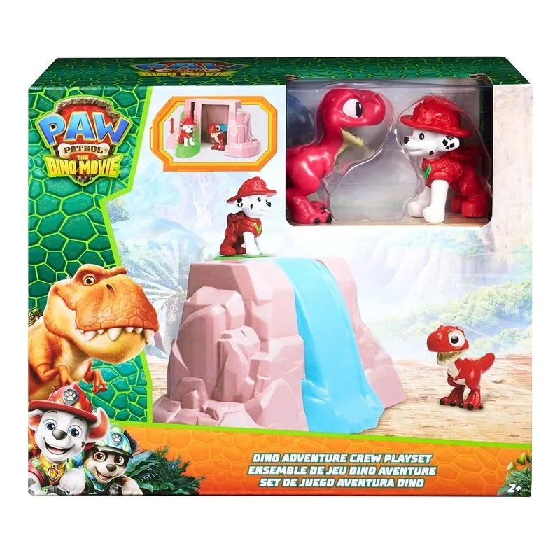 Playset - Patrulha Canina Dino Movie - Aventura Dino - Marshall - SUNNY BRINQUEDOS
