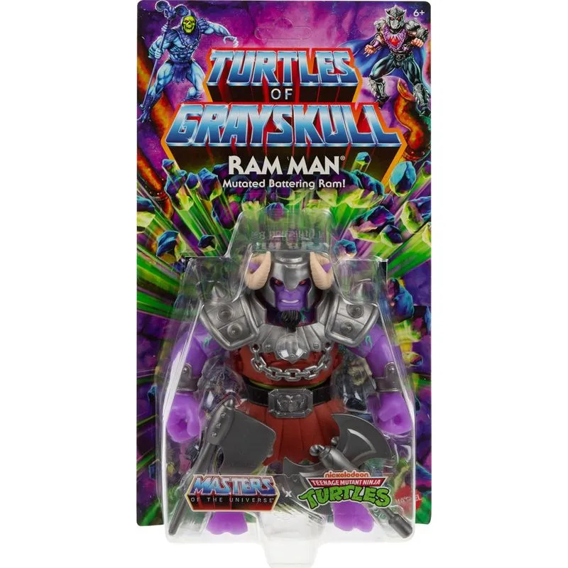 Boneco - Turtles of Grayskull - Ram Man - MATTEL - Mattel
