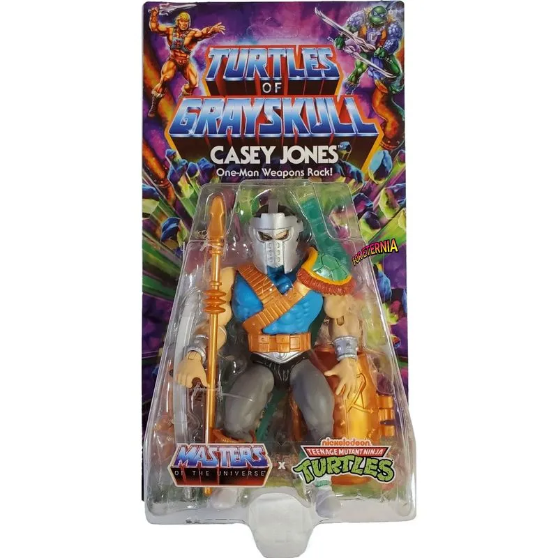 Boneco - Turtles of Grayskull - Casey Jones - MATTEL