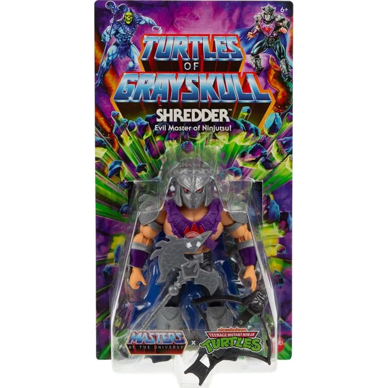 Boneco - Turtles of Grayskull - Shredder - MATTEL
