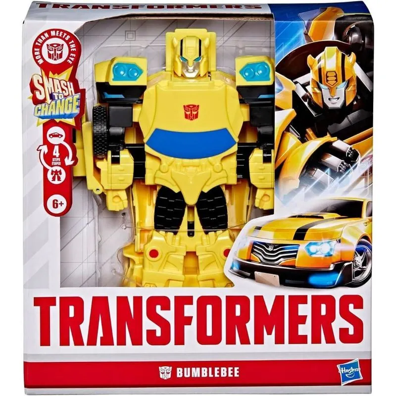 Boneco - Transformers - Bumblebee - Smash to Change - HASBRO