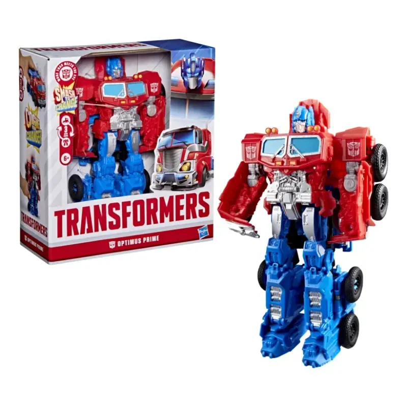 Boneco - Transformers - Optimus Prime - Smash to Change - HASBRO