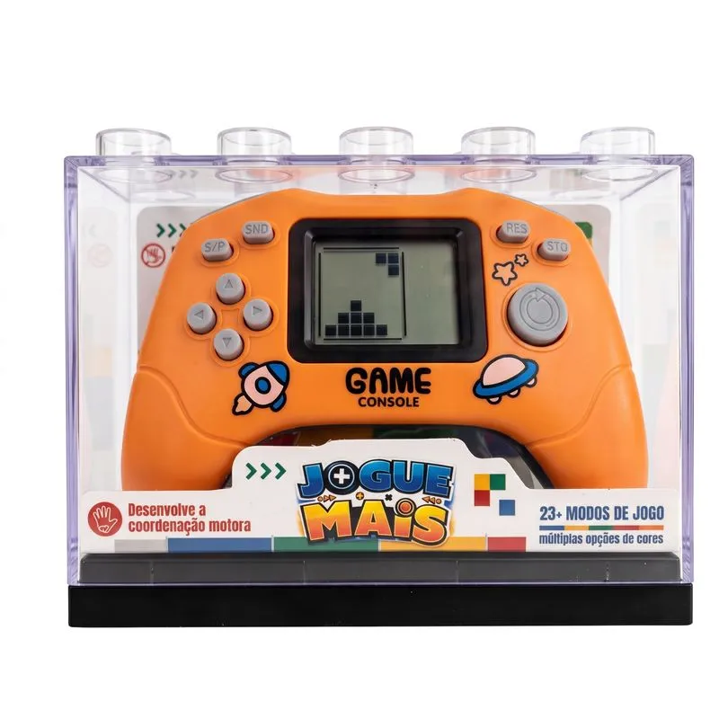 Mini Game - Console Portatil - Laranja - BBR