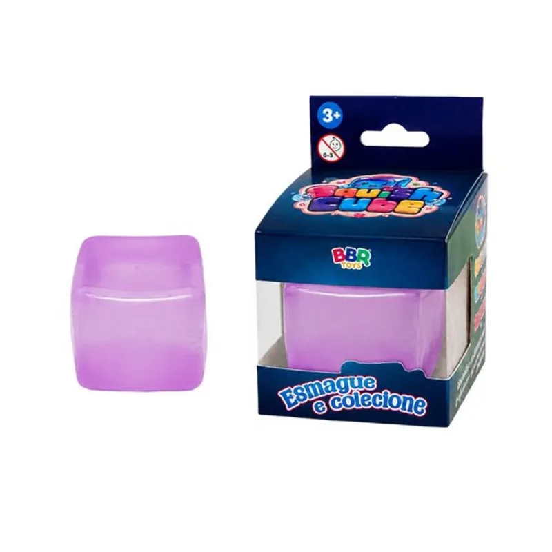 Squish Cube - Colors - Roxo - BBR