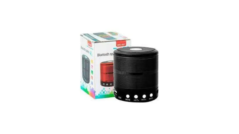 Caixa De Som Portatil Bluetooth Radio Mini Caixa (Ws-886) - Mafua Info
