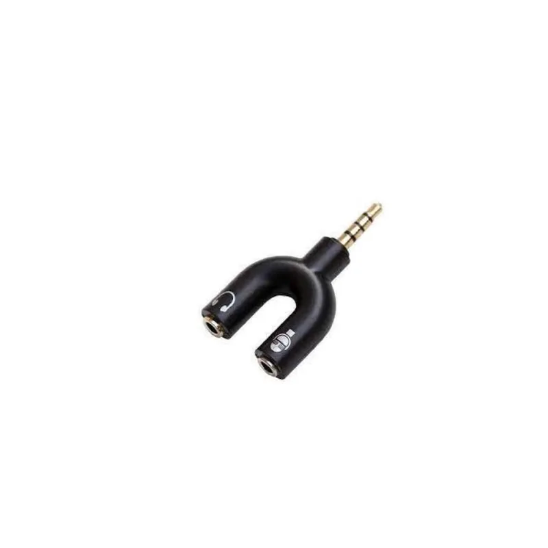 Adaptador P3 X P2 Fone Microfone