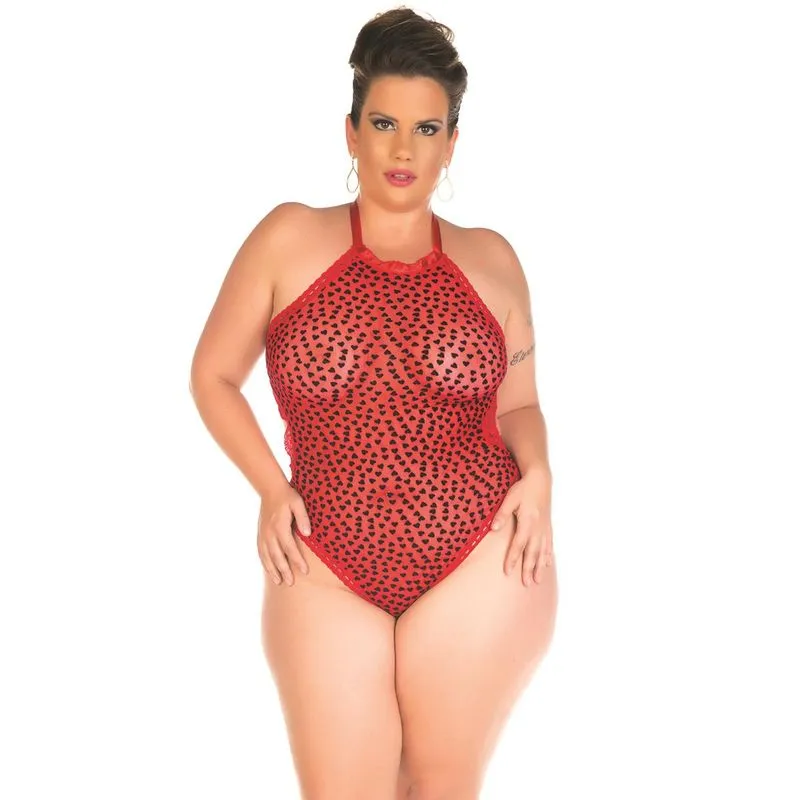 Body Romantico Plus Size Pimenta Sexy