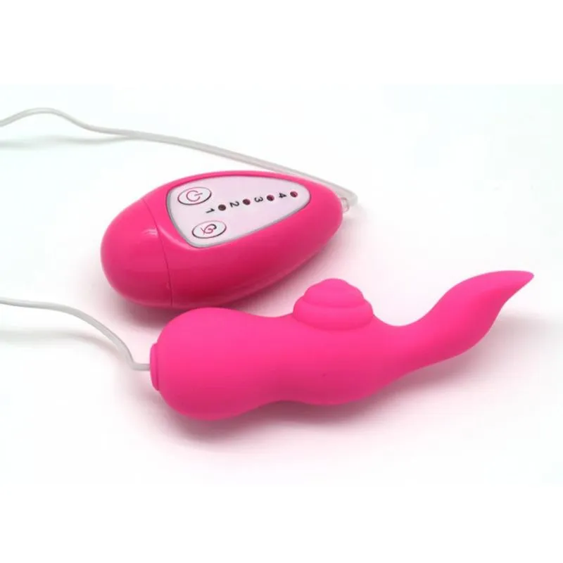 Vibrador Cute Little Honey em Silicone Solf Touch com Estimulador Aprova D'àgua, 4 Velocidades
