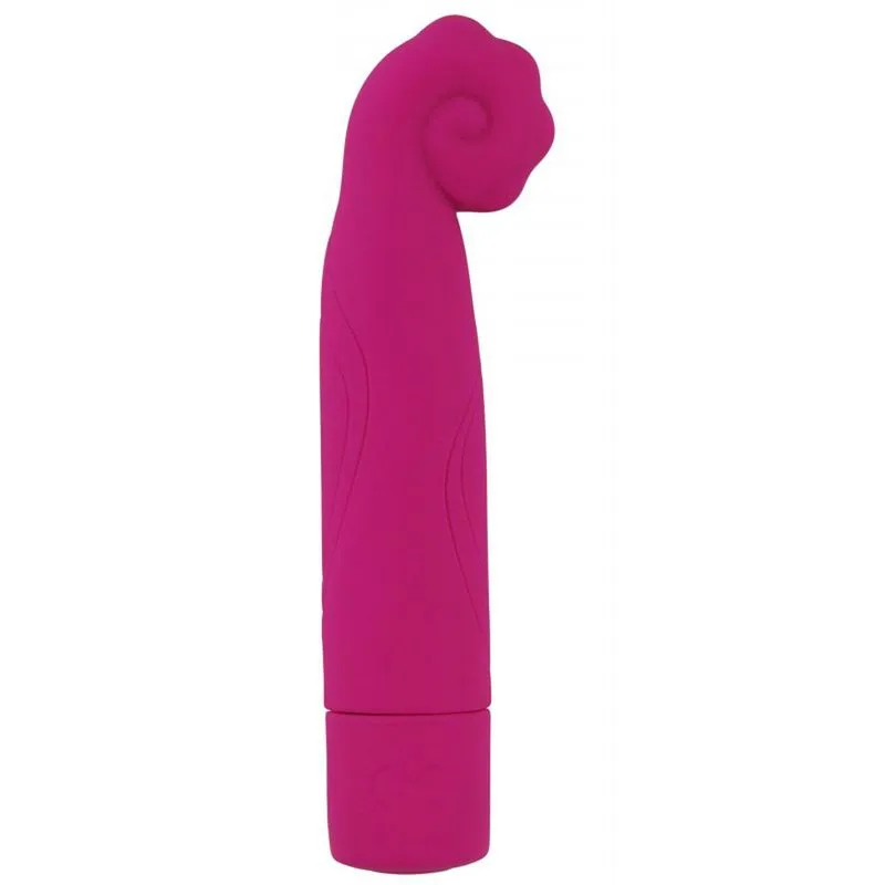 Vibrador Vicky em Silicone Solf Touch com Estimulador, 8 Velocidades