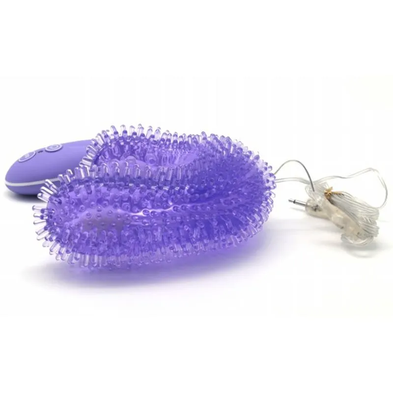 Vibrador Furry Tingler Vibe em Silicone à prova d'água, 10 Velocidades