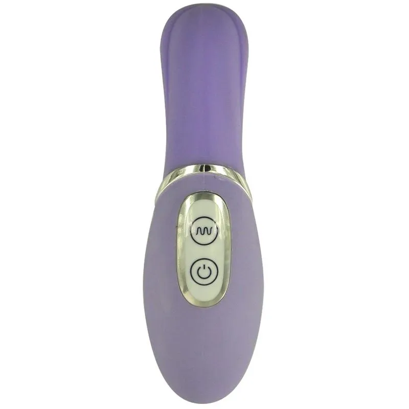 Vibrador Wave em Silicone Solf Touch com Estimulador à prova D'àgua, 7 Velocidades
