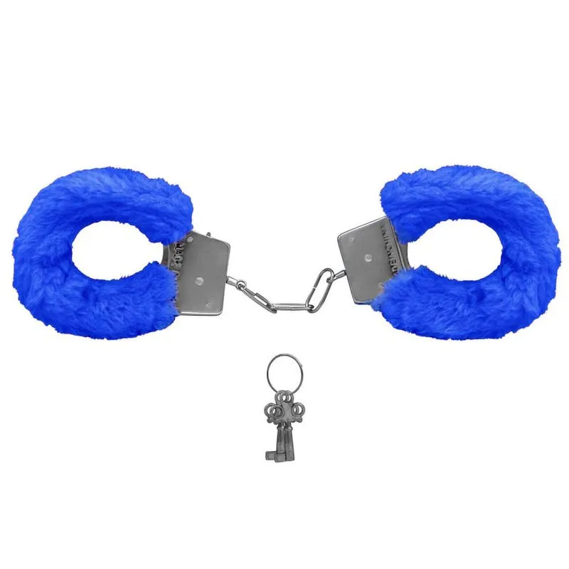 Algemas de Metal Revestida com Pelúcia Fur Love Cuffs Vip Mix