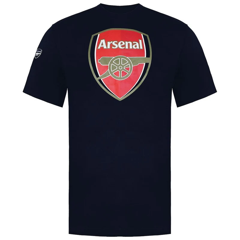 Puma Arsenal Logo Mens Navy T-Shirt XS