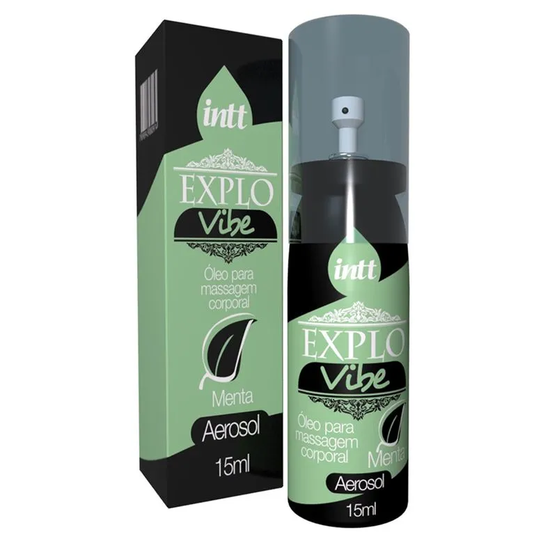 Spray Eletrizante Explo Vibe Menta 15ml Intt