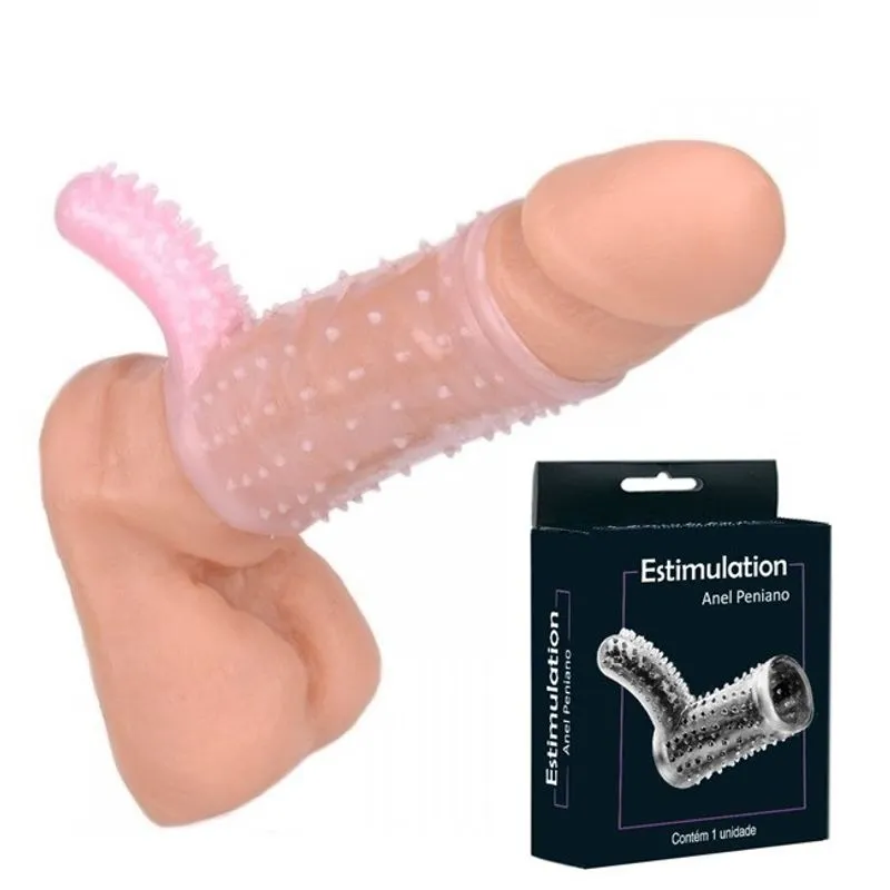 Anel Estimulation e Meia Capa Peniana K Import
