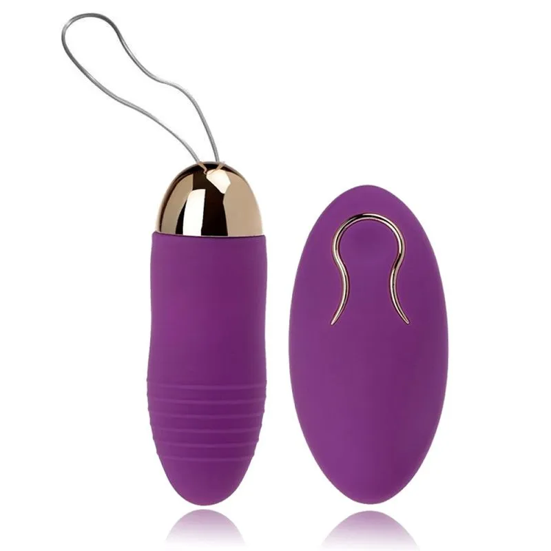Mini Jump Egg Bullet em silicone com 10 vibrações e Wireless