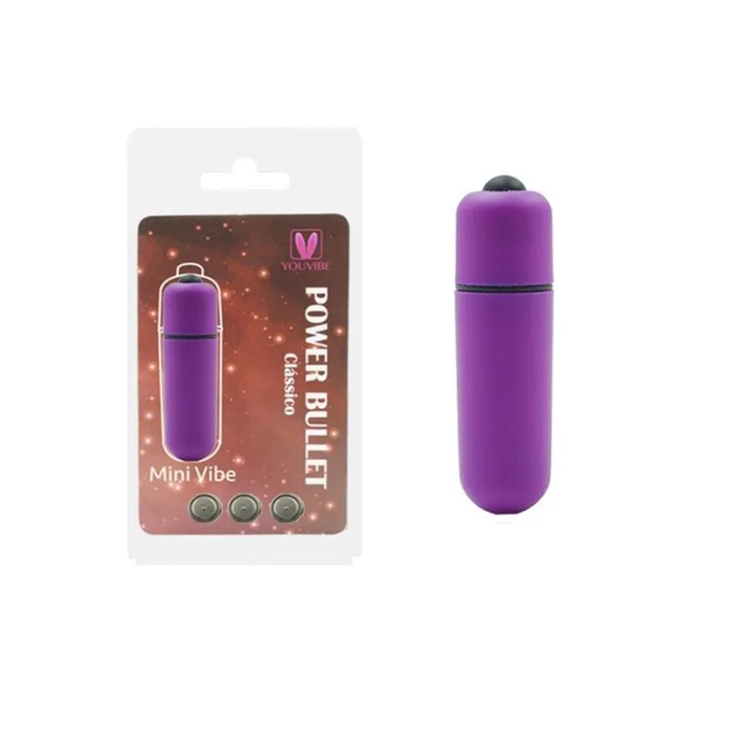 Mini Cápsula Vibratória Power Bullet - Mini Vibe - Miss Collection