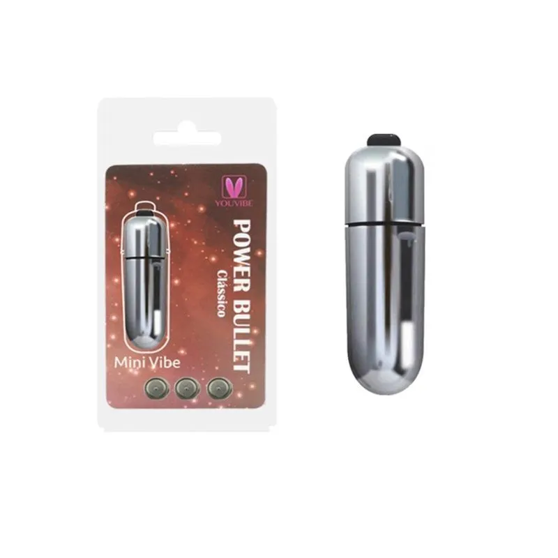 Mini Cápsula Vibratória Power Bullet - Mini Vibe - Miss Collection