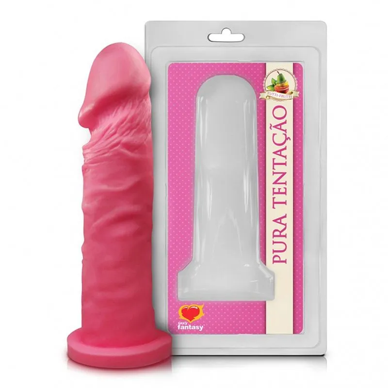 Prótese Realística Pura Tentação Tutti-Fruti 15,3x4 Sexy Fantasy