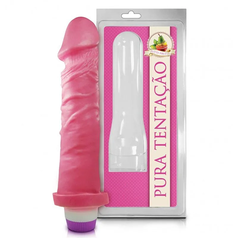 Prótese Realística Pura Tentação Tutti-Fruti 18x4,4 Sexy Fantasy