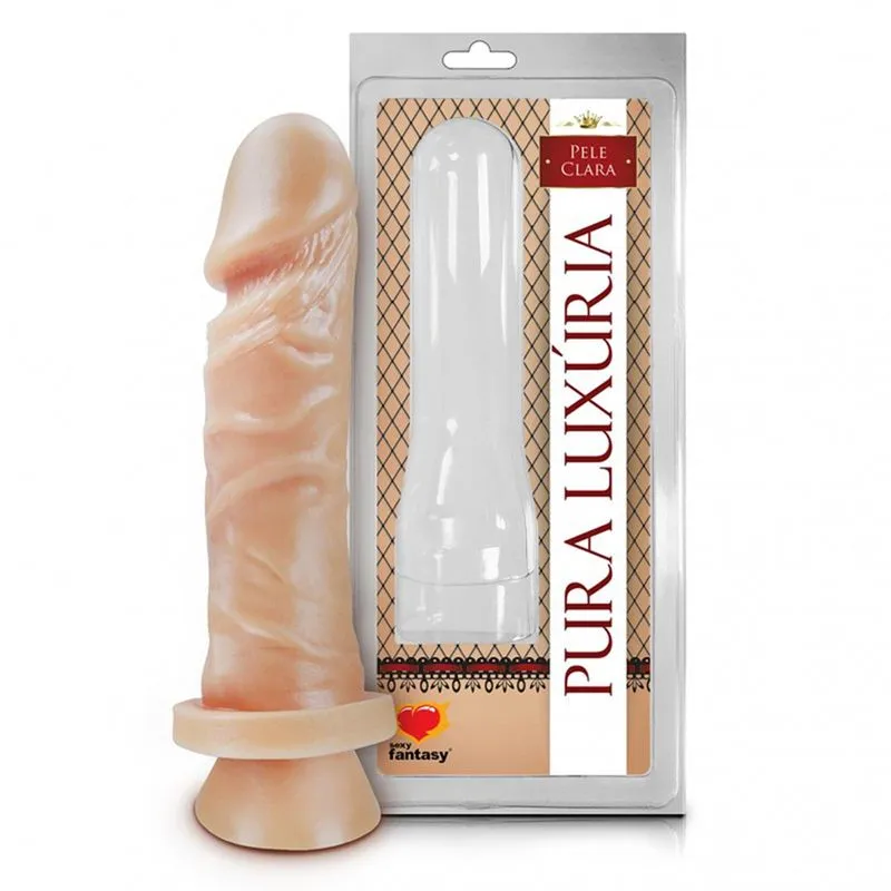 Prótese Realística Pura Luxúria Pele 15x3,8 cm Sexy Fantasy