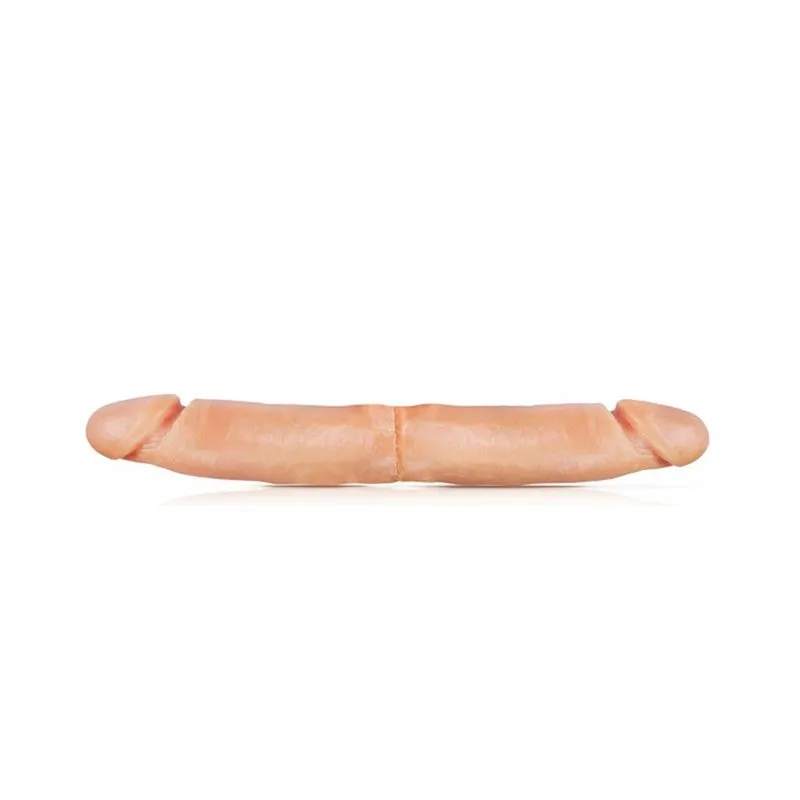 Prótese Duplo Realístico Pura Luxúria Pele 30,5 x 4,5 cm Sexy Fantasy