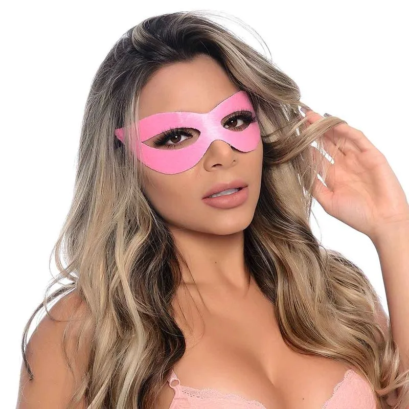 Máscara Tiazinha Pelúcia em Bedin Dominatrixxx Máscara Tiazinha Pelúcia Rosa em Bedin Dominatrixxx