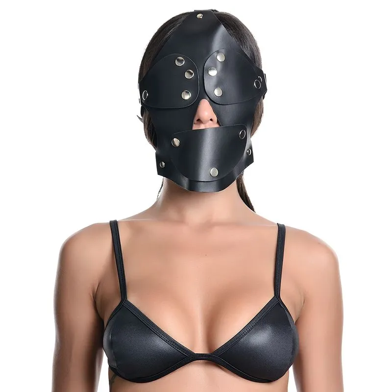 Máscara Capuz Preta Dominatrixxx