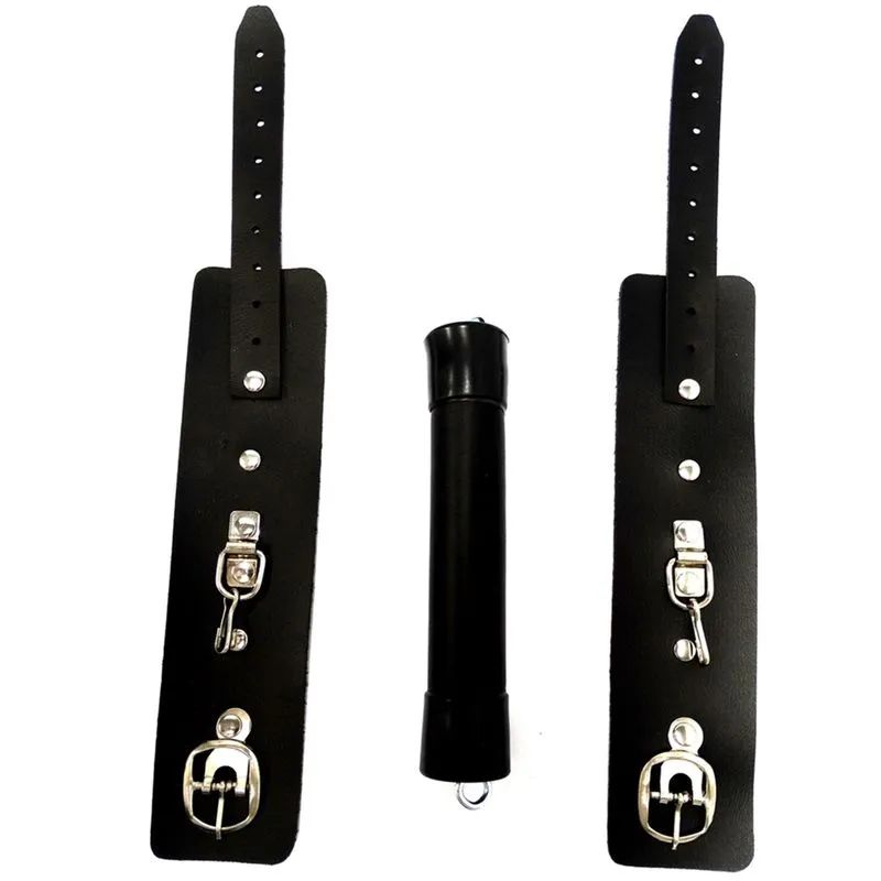 Bracelete Preto com Separador 15cm Dominatrixxx