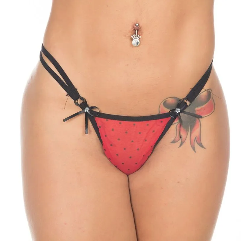 Tanga Poá Pimenta Sexy