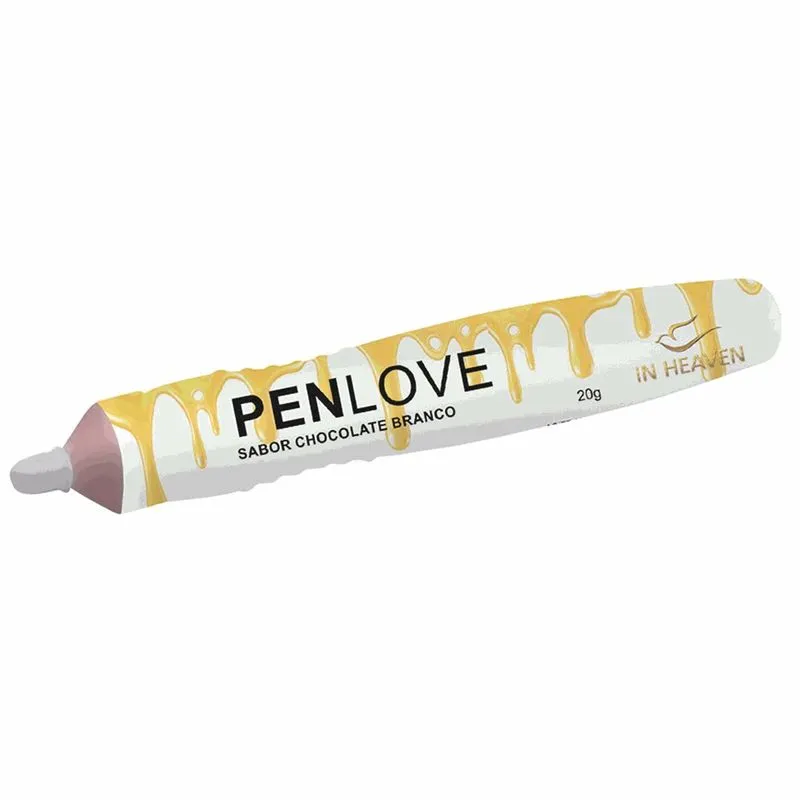 Caneta Comestível PenLove Chocolate Branco In Heaven 20g - Consumir até: 09/2017
