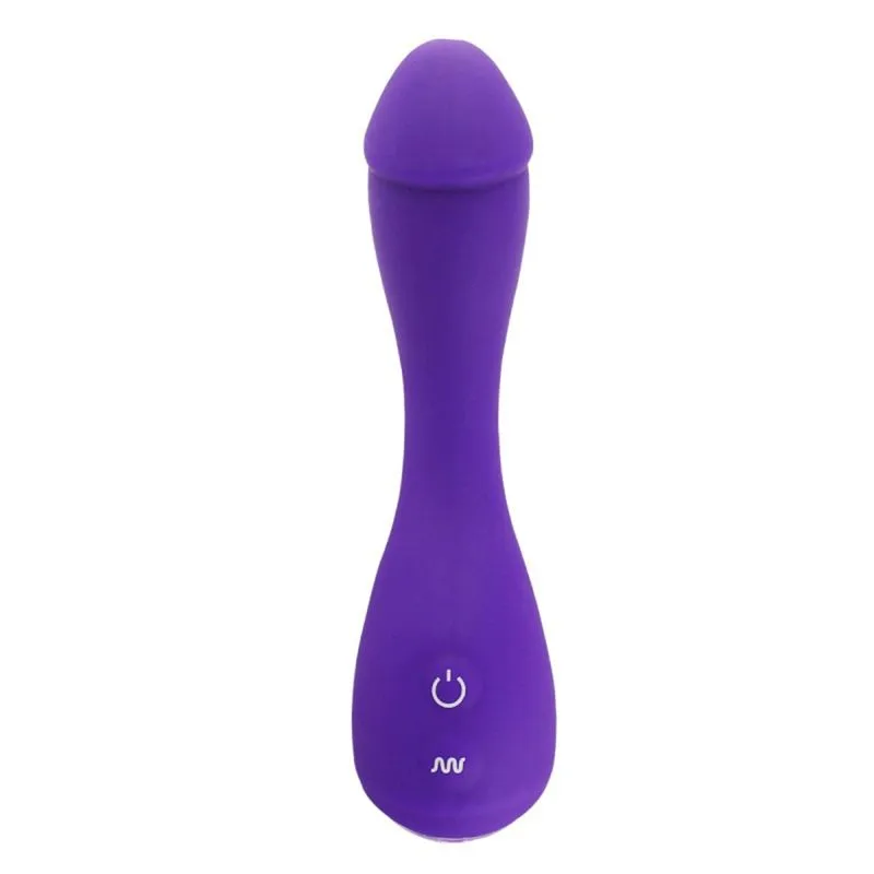 Vibrador Ponto G com Formato de Glande 10 Modos de Vibra Aphrodisia Devil Dick Miss Collection