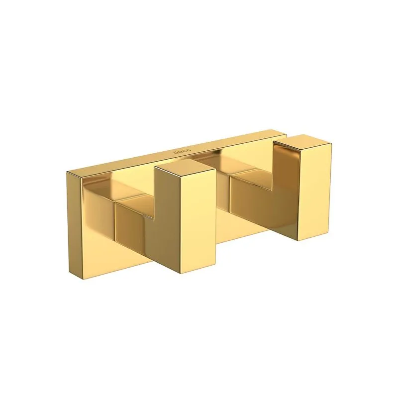 Cabide Duplo Deca 2062 gl 83 Quadratta Gold