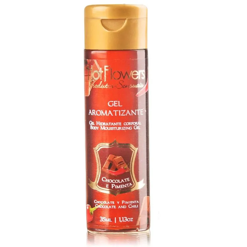 Gel Aromatizante Chocolate e Pimenta 35ml Hot Flowers - Miess