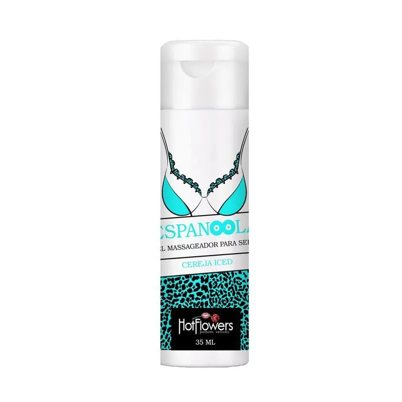 Gel Massageador para Seios Espanhoola Cereja Ice 35g Hot Flowers - Miess