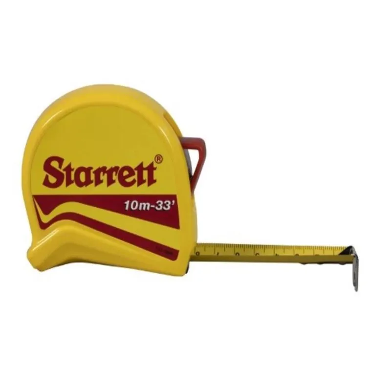 Trena Fita De Aço 10mts (1) Mm/pol Dts1-10me Starrett