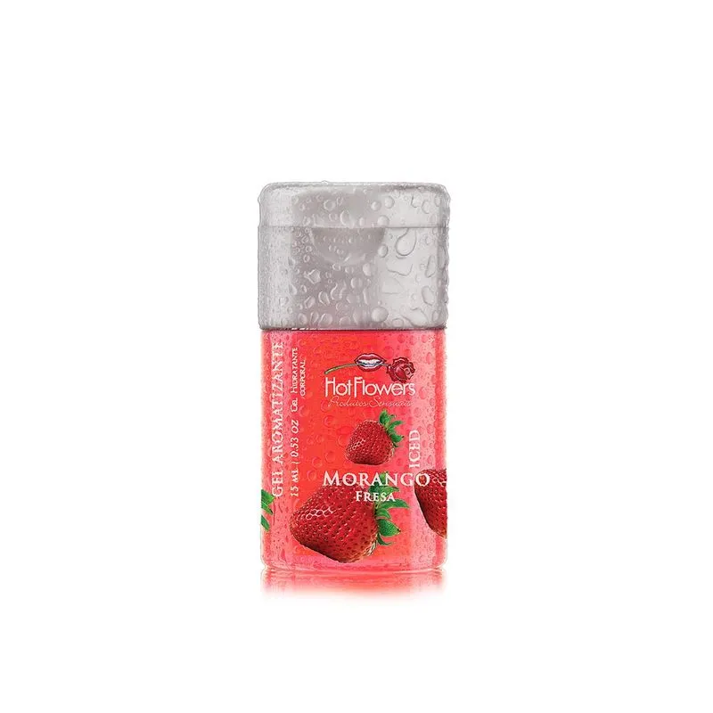 Gel Aromatizante Morango 15ml Hot Flowers - Miess