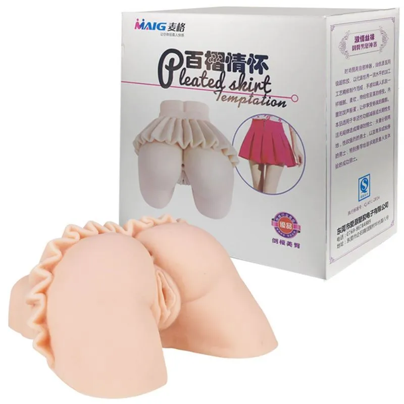 Masturbador Masculino Realístico com Saia, Vagina e Ânus Miss Collection