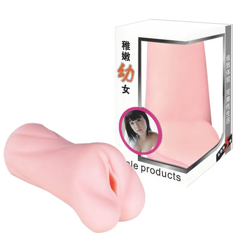 Masturbador Masculino Realístico Vagina com Clitóris 13,6x5x5cm Miss Collection
